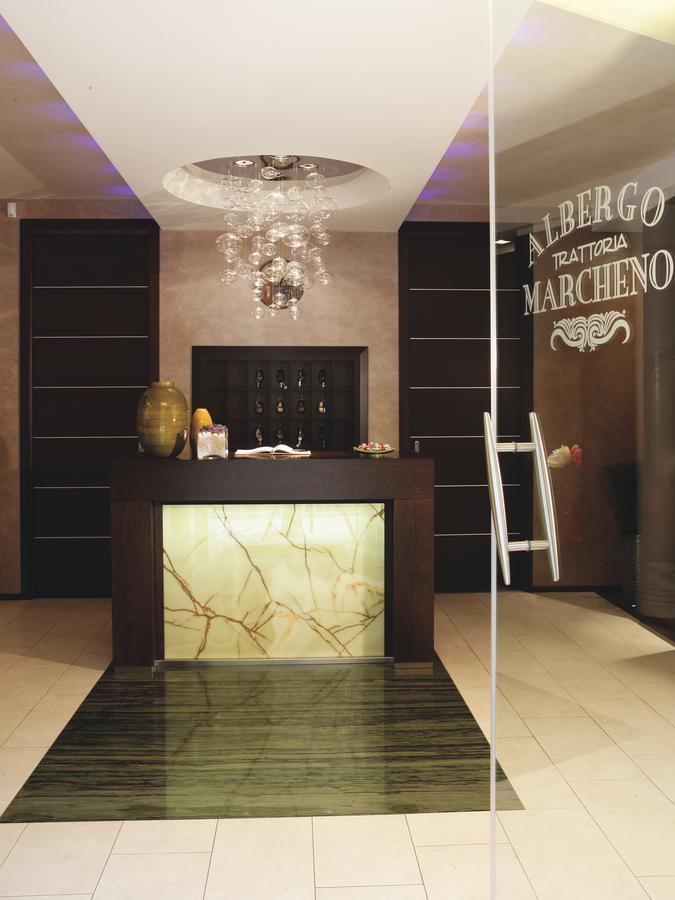 Albergo Ristorante Marcheno Bagian luar foto